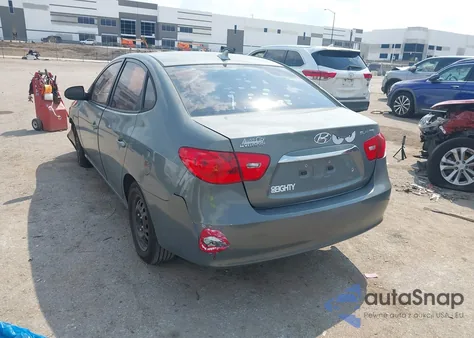 2010 Hyundai Elantra Gls из США, поврежденный, VIN KMHDU4AD3AU151628